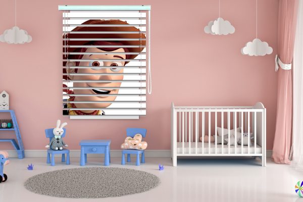 پرده زبرا طرح اسباب بازی ها کد Z1323