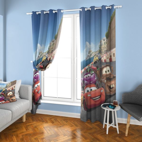 پرده چاپی طرح مک کویین DH1328