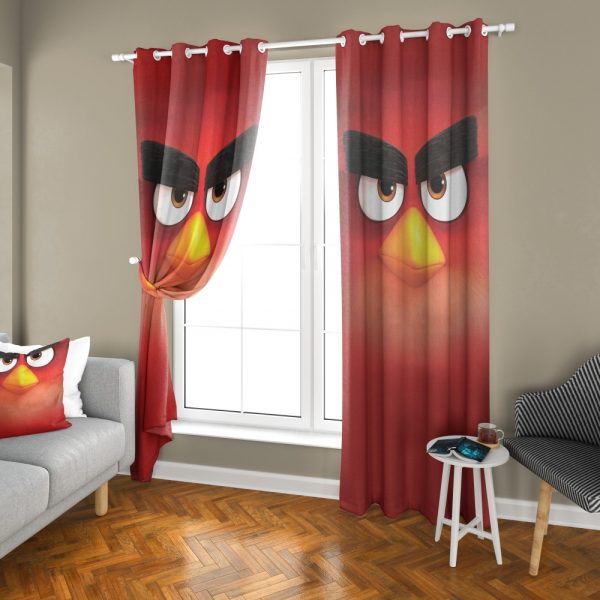 پرده چاپی طرح پرندگان خشمگین DH1329