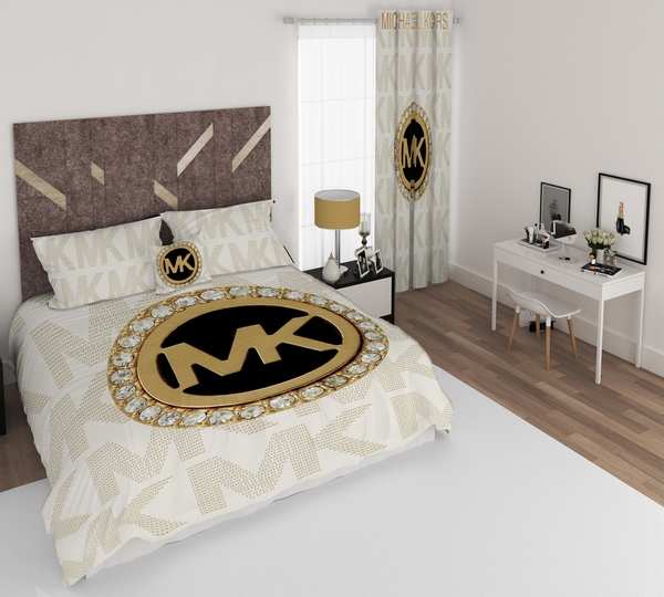 ست پرده و روتختی طرح ام کی MK 60