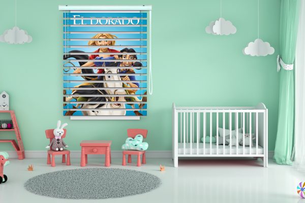 پرده زبرا طرح ال دورادو کد Z1330