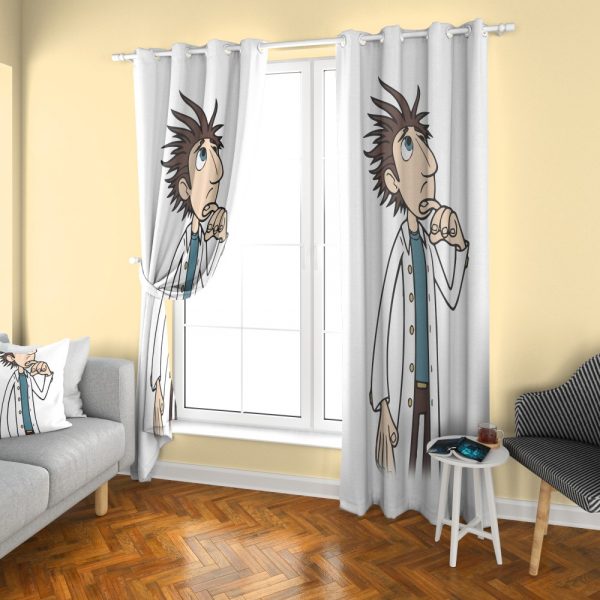 پرده چاپی طرح اسمان ابری با احتمال بارش کوفته قلقلی DH1331