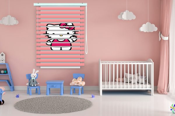 پرده زبرا طرح کیتی کد Z1339