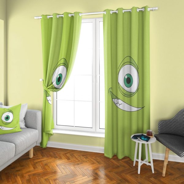 پرده چاپی طرح کارخانه هیولا‌ها DH1343