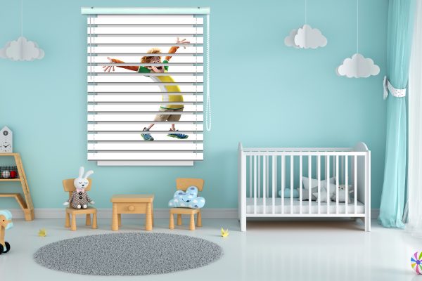 پرده زبرا طرح انیمیشن هتل ترانسیلوانیا کد Z1352