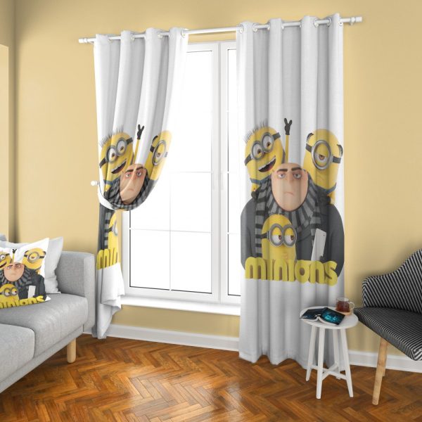 پرده چاپی طرح مینیون‌ها DH1358