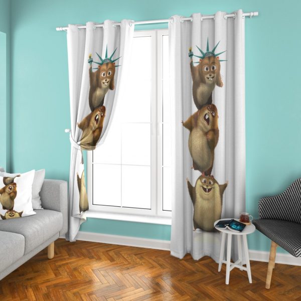 پرده چاپی طرح ماداگاسکار DH1359