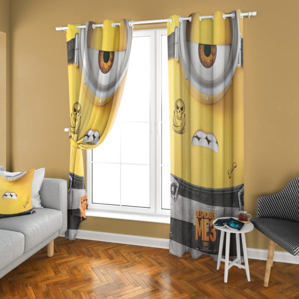 پرده چاپی طرح مینیون‌ها DH1360