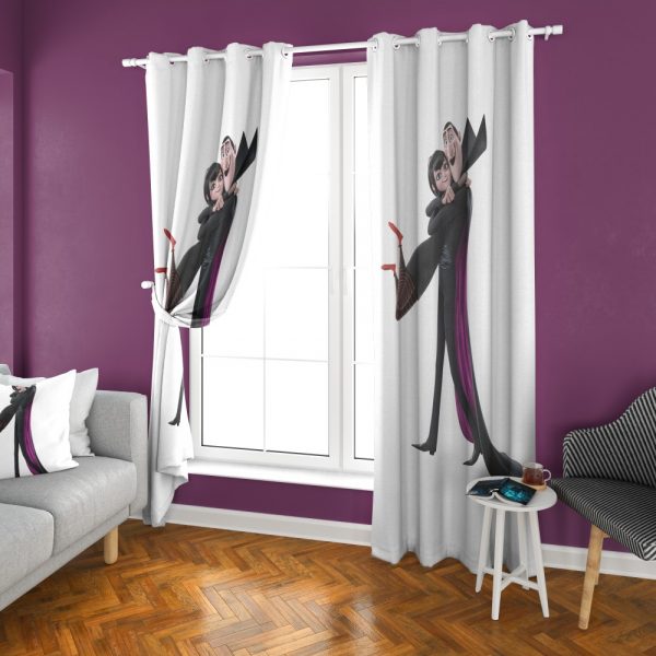 پرده چاپی طرح هتل ترانسیلوانیا DH1361