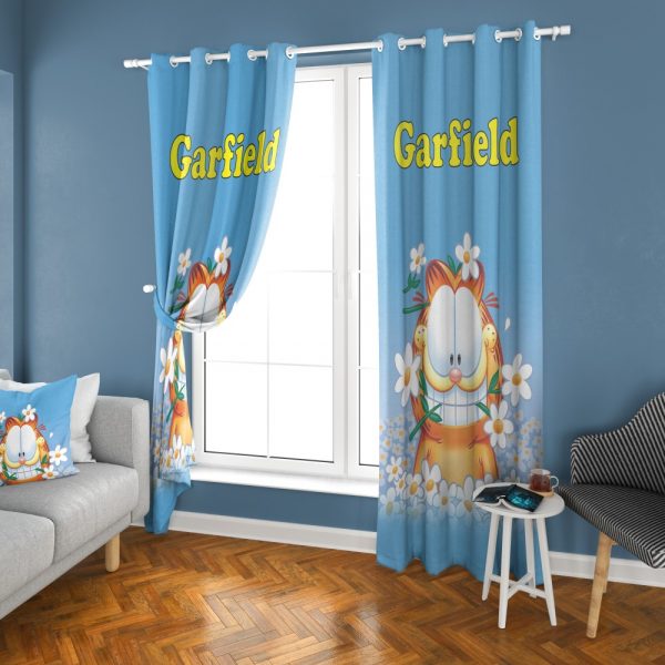 پرده چاپی طرح گارفیلد DH1362