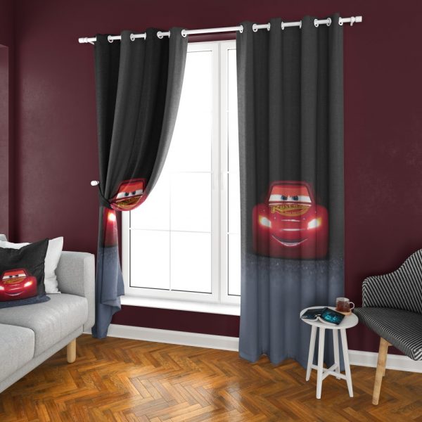 پرده چاپی طرح مک کویین DH1369