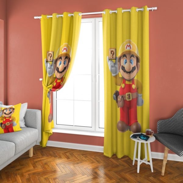 پرده چاپی طرح قارچ خور DH1376