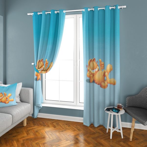 پرده چاپی طرح گارفیلد DH1379