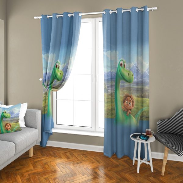 پرده چاپی طرح دایناسور خوب DH1381