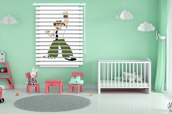 پرده زبرا طرح انیمیشن بن تن کد Z1384