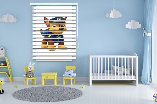 پرده زبرا طرح انیمیشن سگ های نگهبان کد Z1387