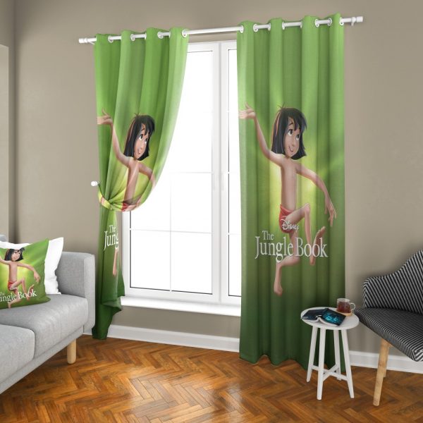 پرده چاپی طرح کتاب جنگل DH1394