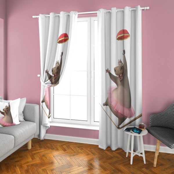 پرده چاپی طرح ماداگاسکار DH1395