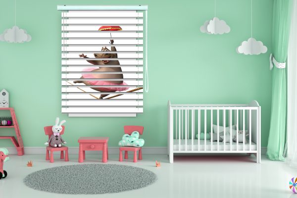 پرده زبرا طرح انیمیشن ماداگاسکار کد Z1395