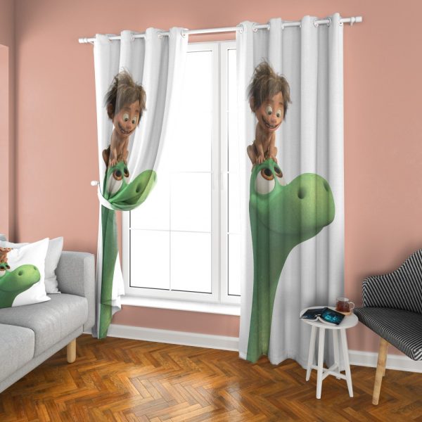 پرده چاپی طرح دایناسور خوب DH1397