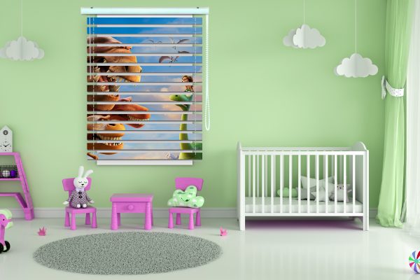 پرده زبرا طرح انیمیشن دایناسور خوب کد Z1399