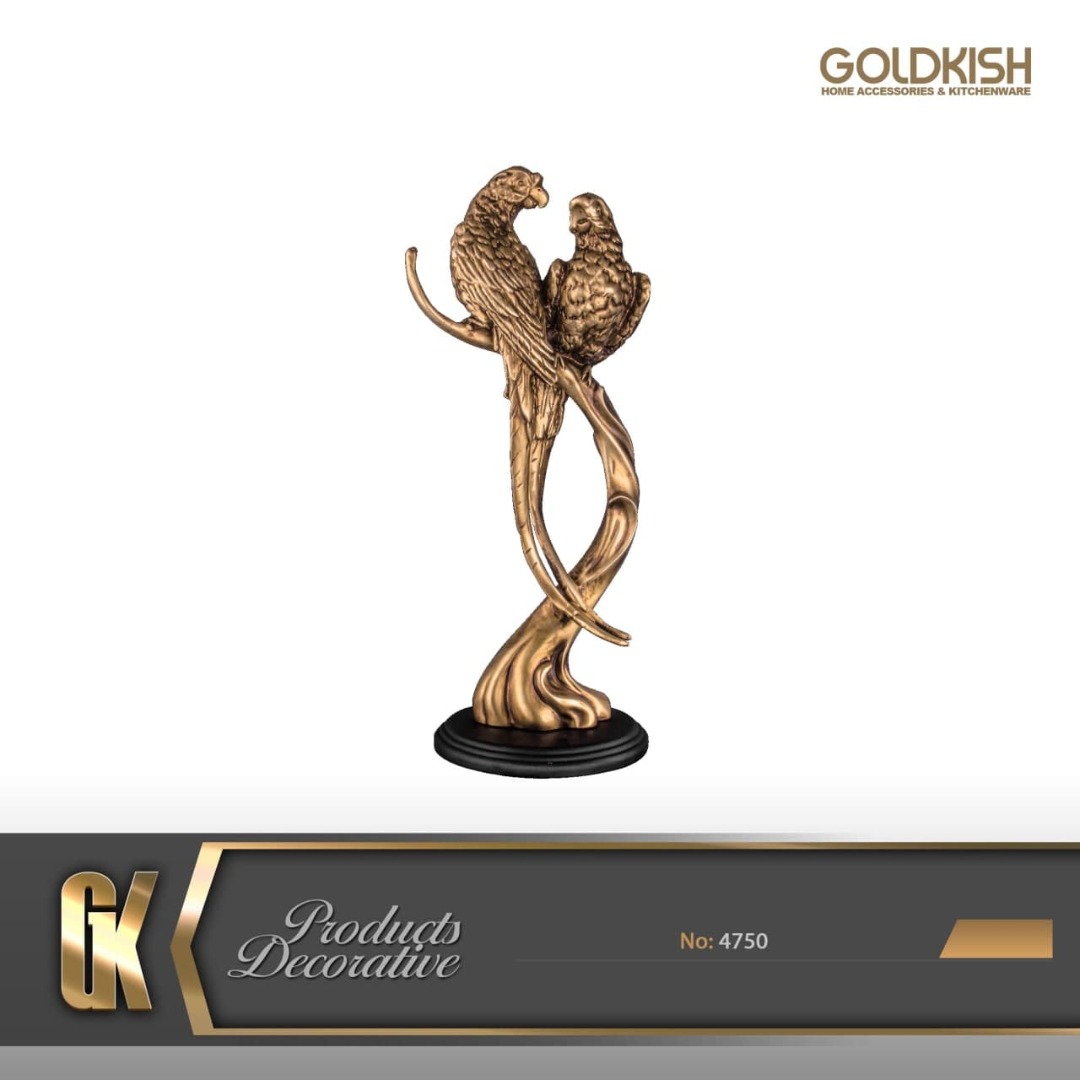 مجسمه دکوری طوطی برنز ۴۷۵۰