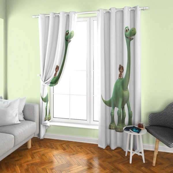 پرده چاپی طرح دایناسور خوب DH1400