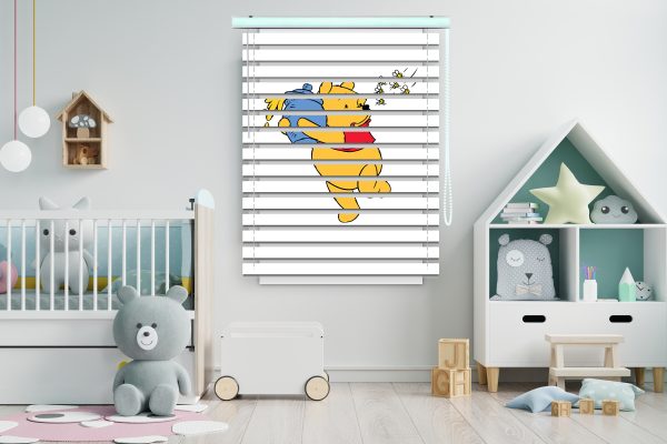 پرده زبرا طرح کارتون پو کد Z1401