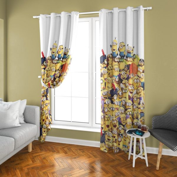 پرده چاپی طرح مینیون‌ها DH1404