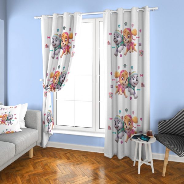 پرده چاپی طرح سگ‌های نگهبان DH1406