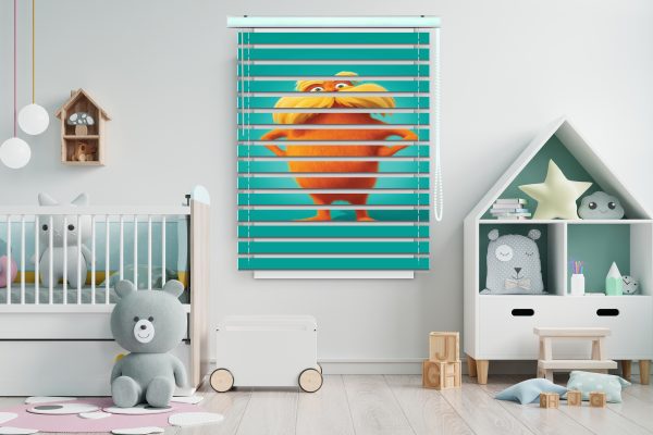 پرده زبرا طرح انیمیشن لوراکس کد Z1408