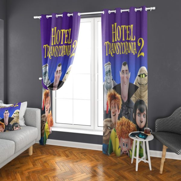 پرده چاپی طرح هتل ترانسیلوانیا DH1409