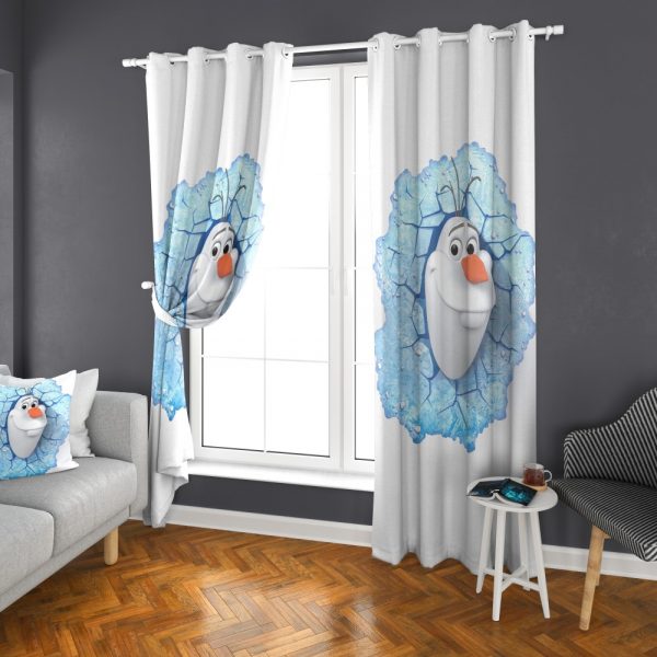 پرده چاپی طرح اولاف DH1410