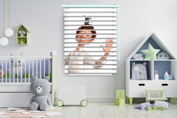 پرده زبرا طرح انیمیشن موش سرآشپز کد Z1411