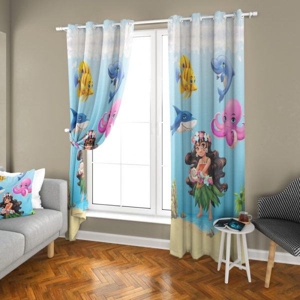 پرده چاپی طرح موانا DH1415