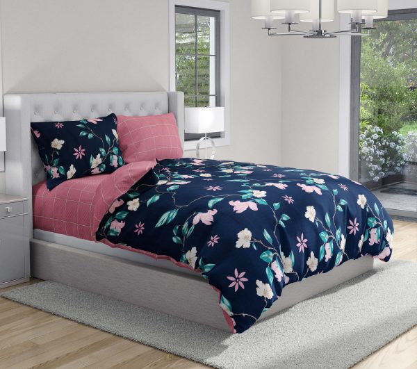 روتختی و ملحفه (دو نفره) طرح لیلیوم کد 149-Liliyom