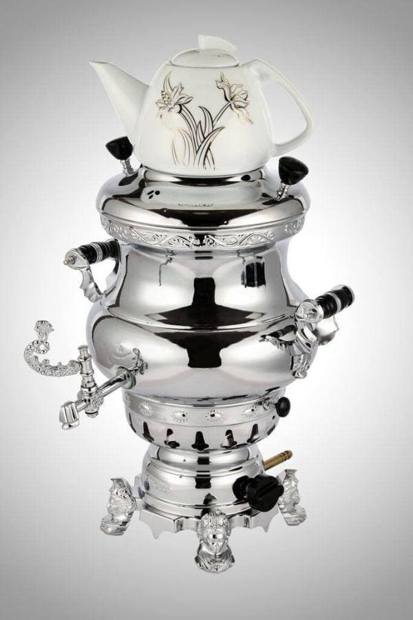 سماور ونوش ۶ لیتری پارسیان ساده سه کاره A15