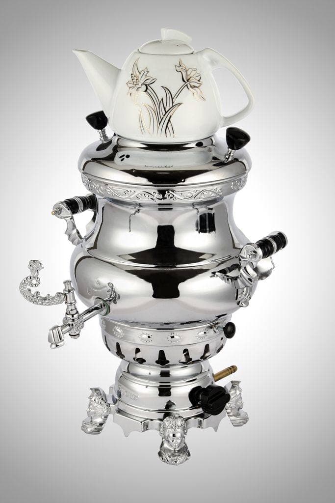 سماور ونوش ۶ لیتری پارسیان ساده سه کاره A15