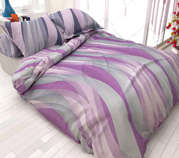 روتختی و ملحفه (دو نفره) طرح خاص کد 154-Wave-B