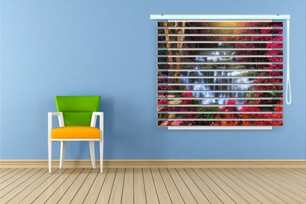 پرده زبرا طرح منظره کد ZB1553