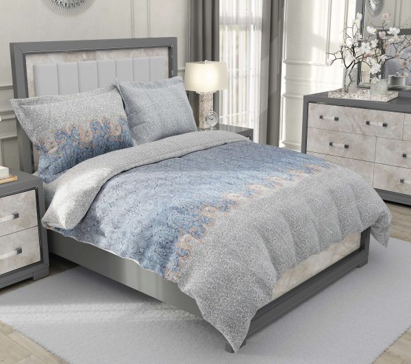 روتختی و ملحفه (دو نفره) طرح دلارام کد 158-Delaram-B