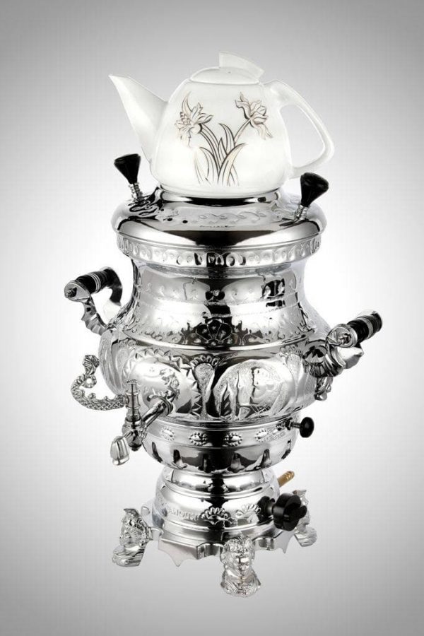 سماور ونوش ۶ لیتری پارسیان قلم سنتی سه کاره A16