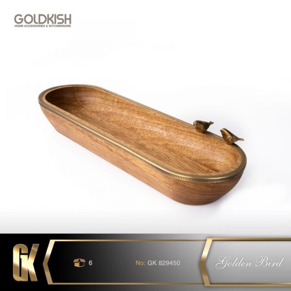 میوه خوری بیضی کشیده WOOD مدل GK829450