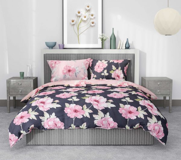 روتختی و ملحفه (دو نفره) طرح گلدار کد 164-Beauty