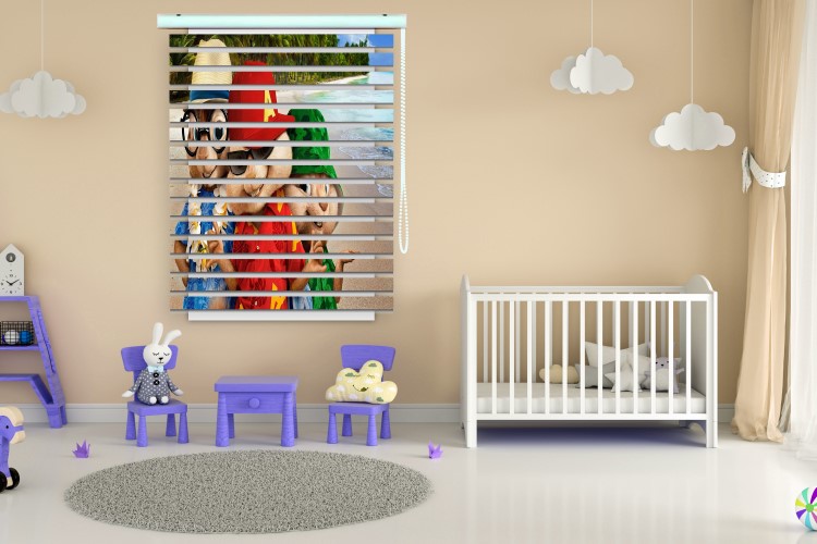 پرده زبرا طرح کودک (سنجاب ها) کد ZB1647