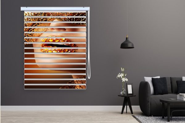 پرده زبرا طرح خانم کد Woman1689