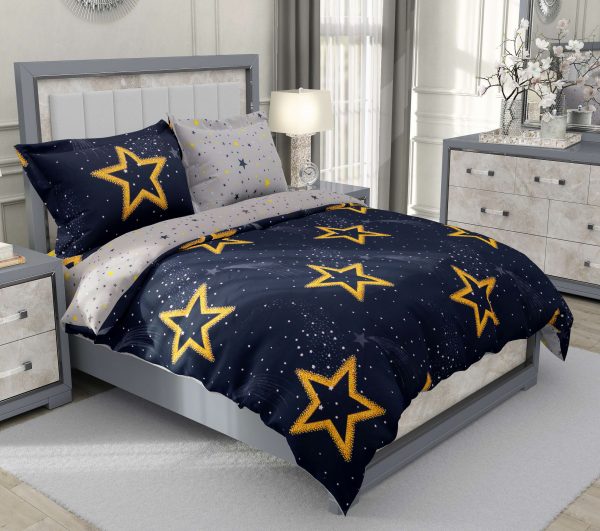 روتختی و ملحفه (دو نفره) طرح ستاره کد 169-Uranus-A