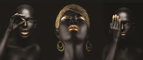 پرده زبرا طرح خانم کد Woman1690