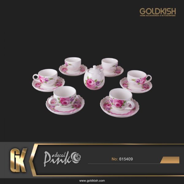 ست آشپزخانه سرویس فنجان قندان طرح Decal مدل 615409
