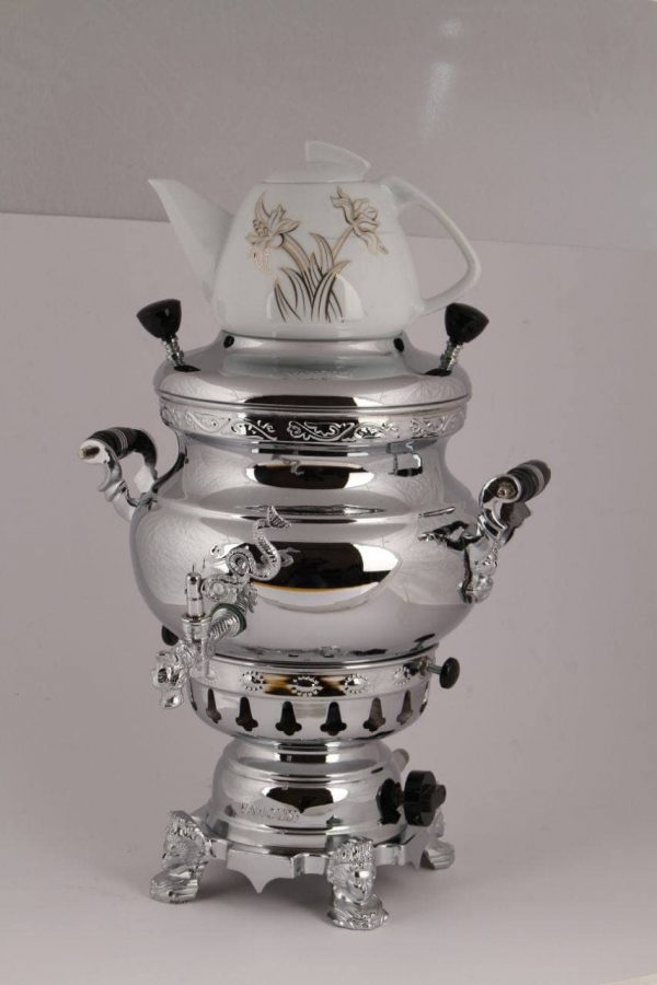 سماور ونوش ۶ لیتری پارسیان قلم سنتی سه کاره A17